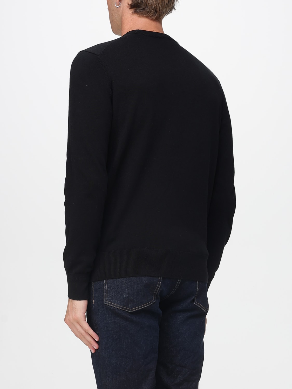BOSS SWEATER: Sweater men Boss, Black - Img 2