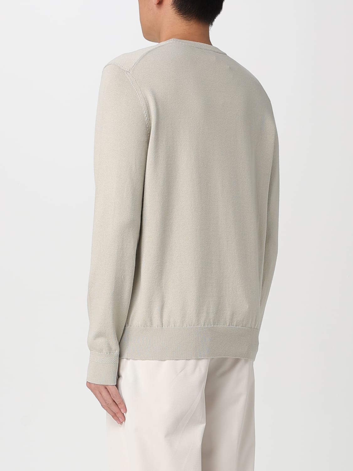 BOSS JERSEY: Jersey hombre Boss, Beige - Img 2