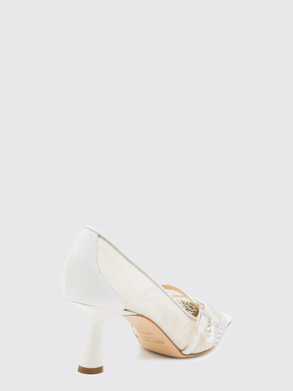 JIMMY CHOO PUMPS: Absatzschuhe damen Jimmy Choo, Weiß - Img 3