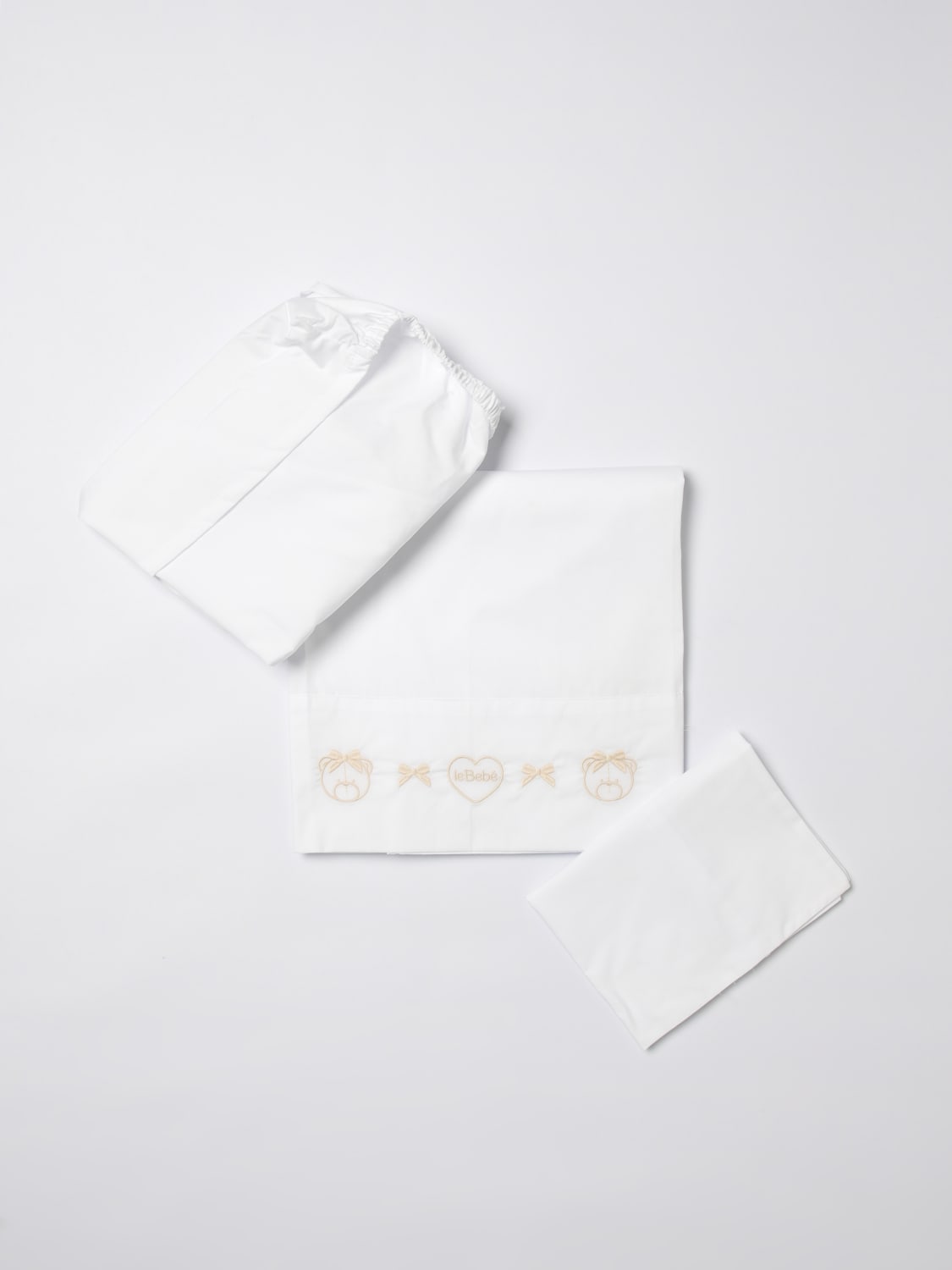 LE BEBE' SHEET: Sheets kids Le Bebe', White - Img 1