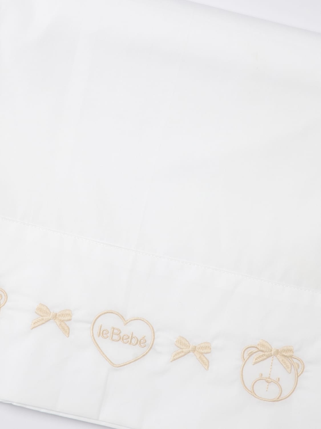 LE BEBE' SHEET: Sheets kids Le Bebe', White - Img 2