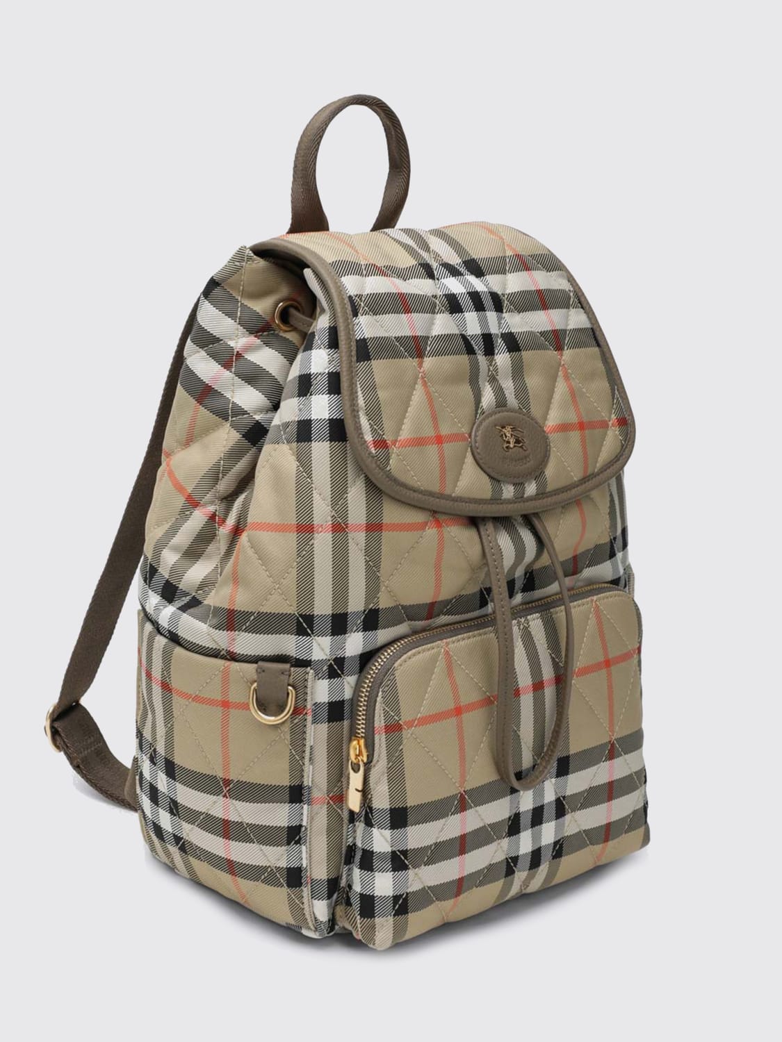 BURBERRY SAC À DOS: Sac à dos femme Burberry, Sable - Img 3