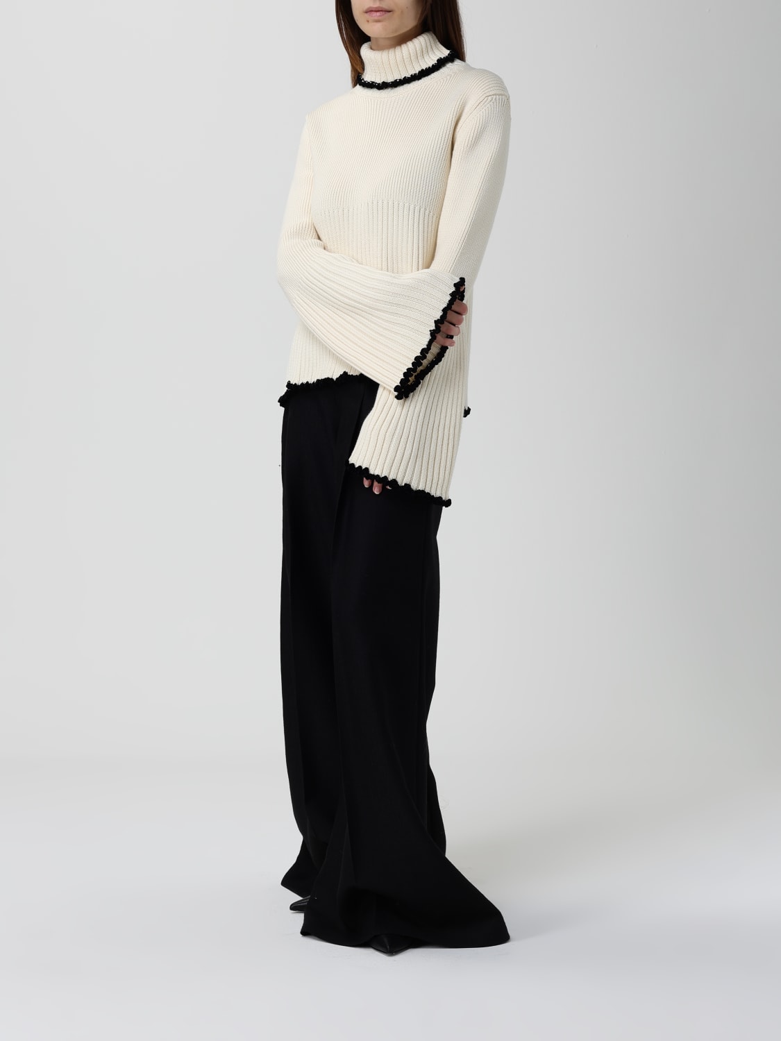 JIL SANDER SWEATER: Sweater woman Jil Sander, Grey - Img 2