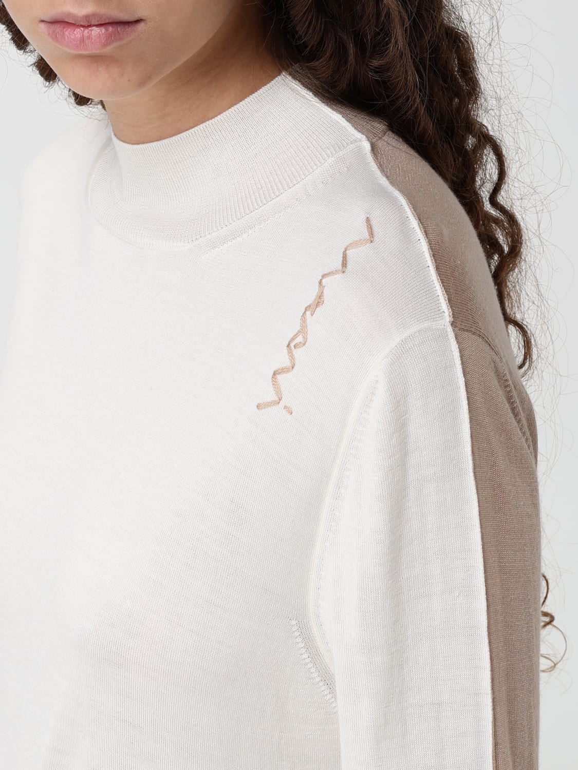 MARNI PULL: Pull femme Marni, Blanc - Img 5