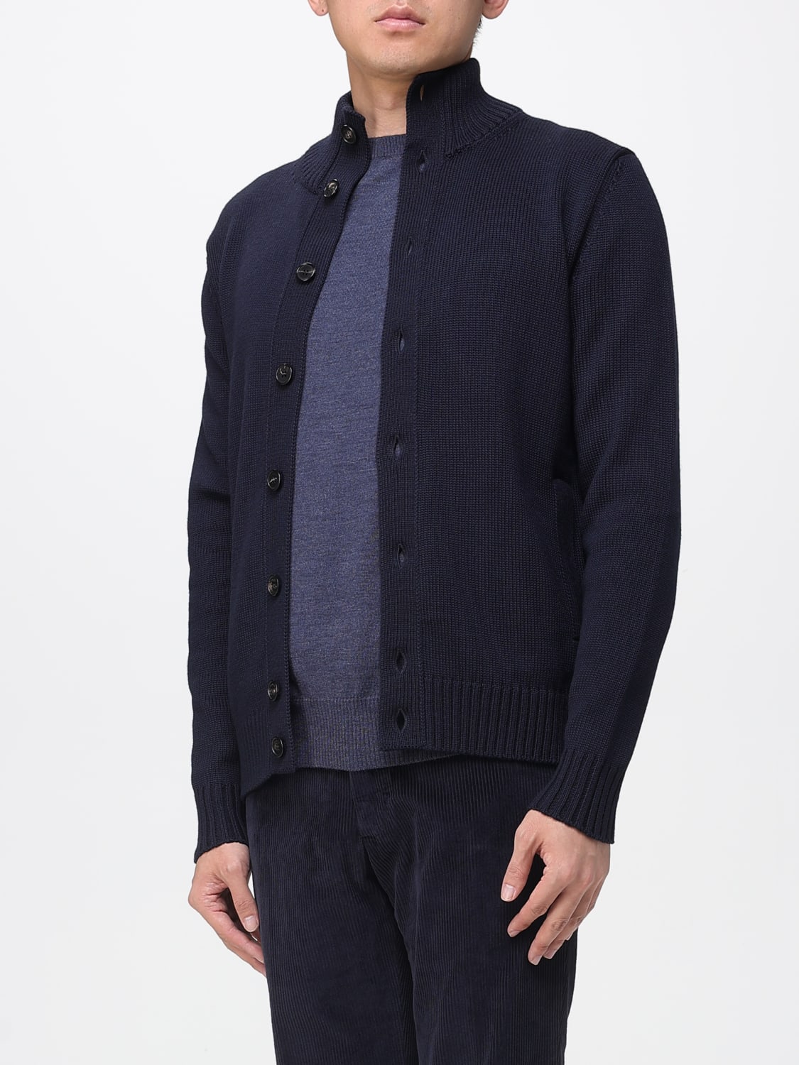 ZANONE SWEATER: Sweater men Zanone, Blue - Img 3