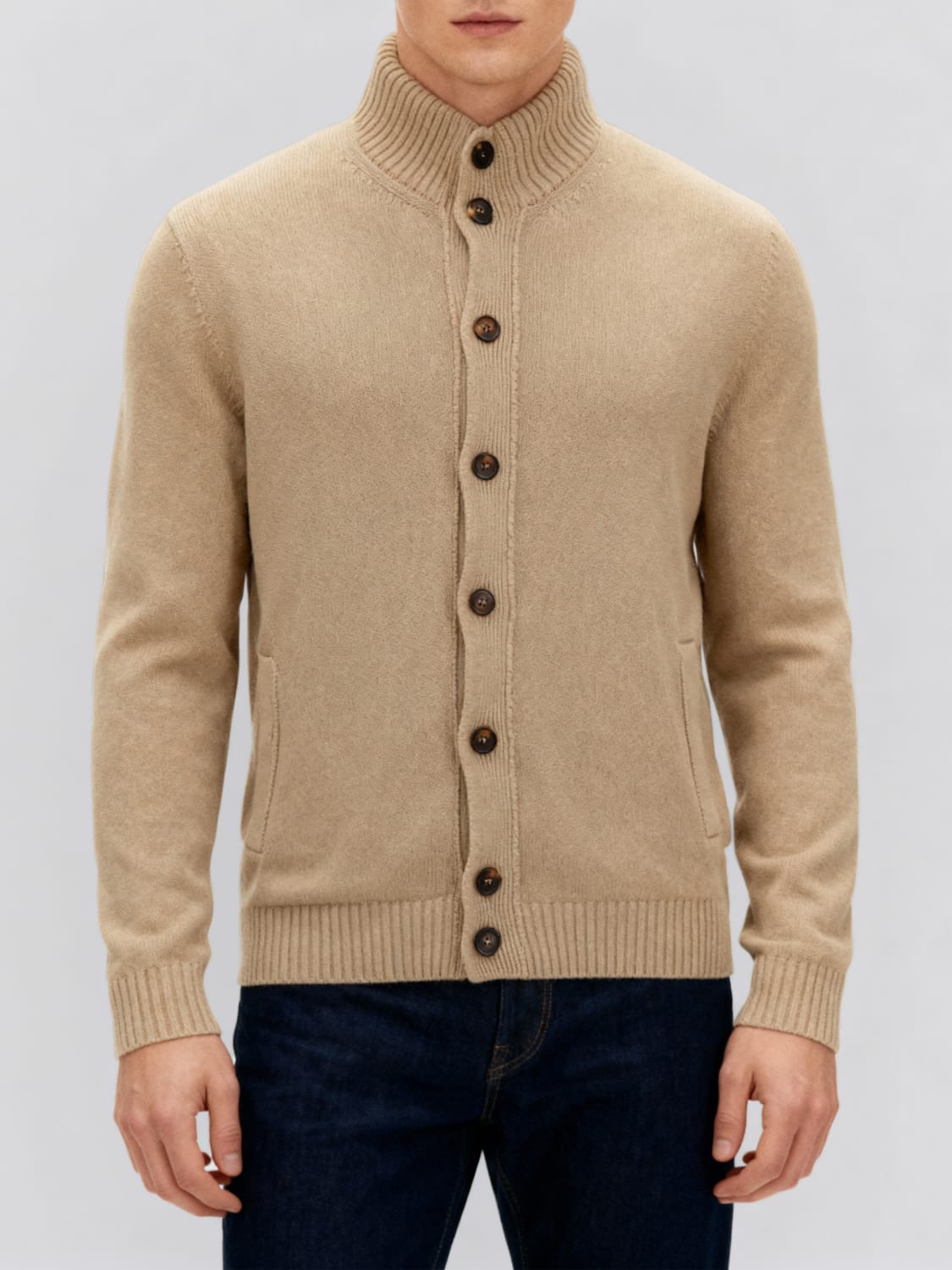 ZANONE SWEATER: Sweater men Zanone, Beige - Img 1
