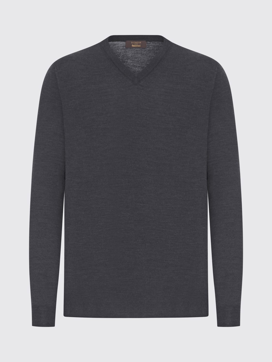 ZANONE MAGLIA: Maglia a v in lana Zanone, Verde - Img 1