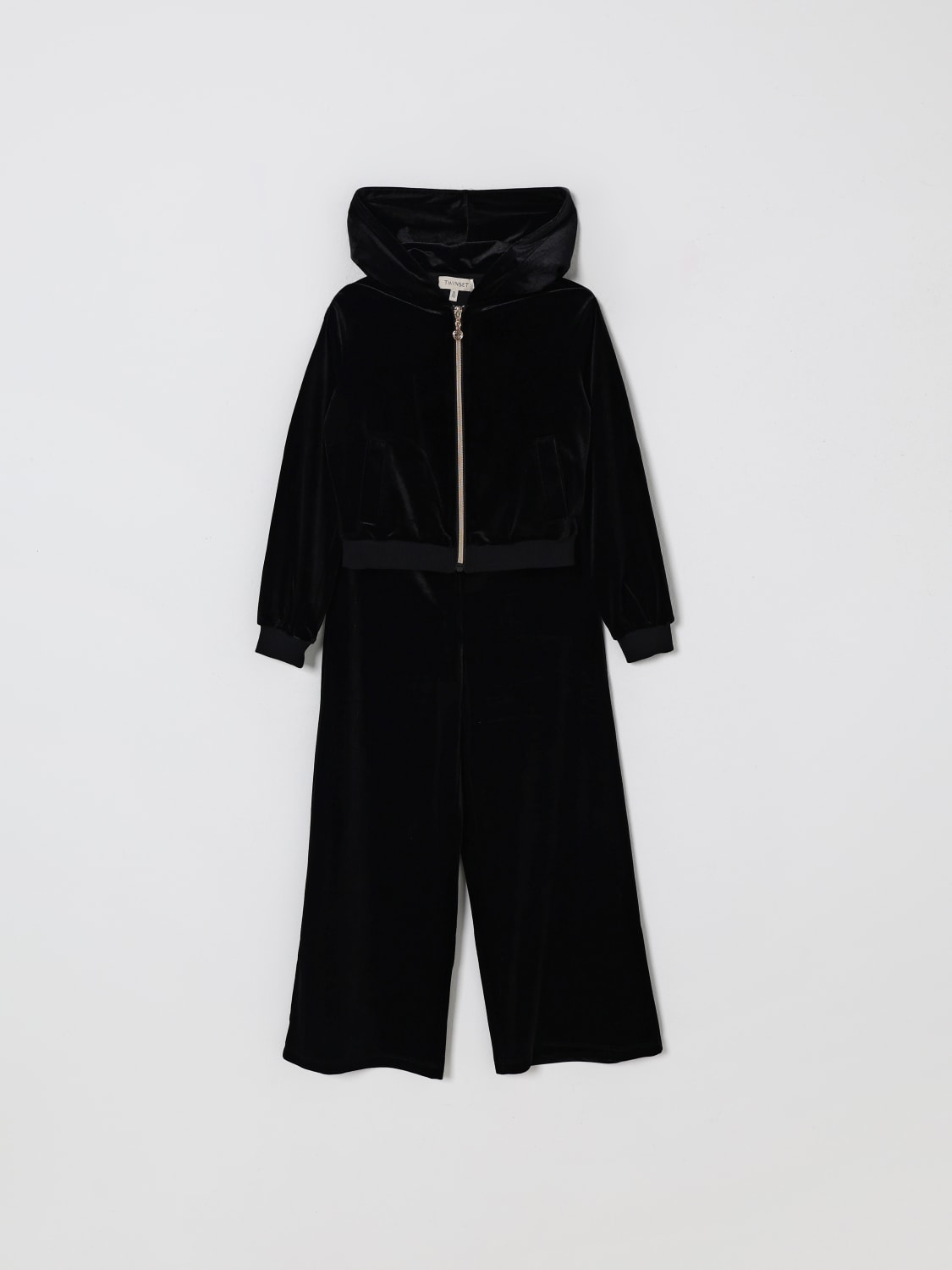 TWINSET CONJUNTO: Vestido niños Twinset, Negro - Img 1