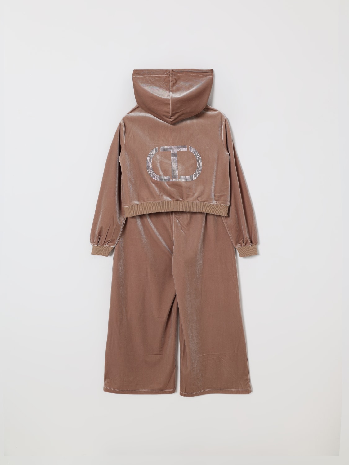 TWINSET KOMBINATION: Kleid kinder Twinset, Sand - Img 2