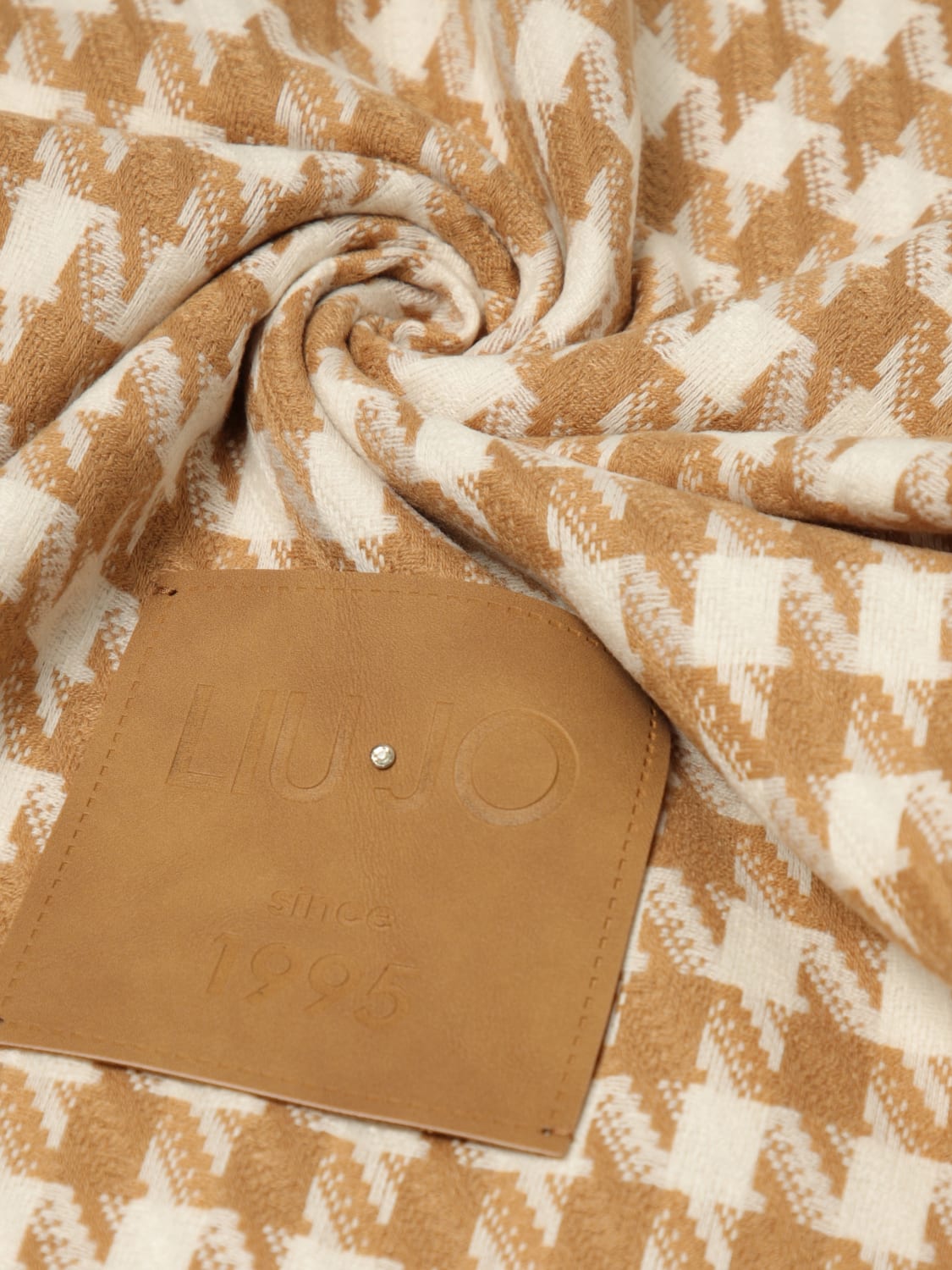 LIU JO SCARF: Scarf woman Liu Jo, Camel - Img 3