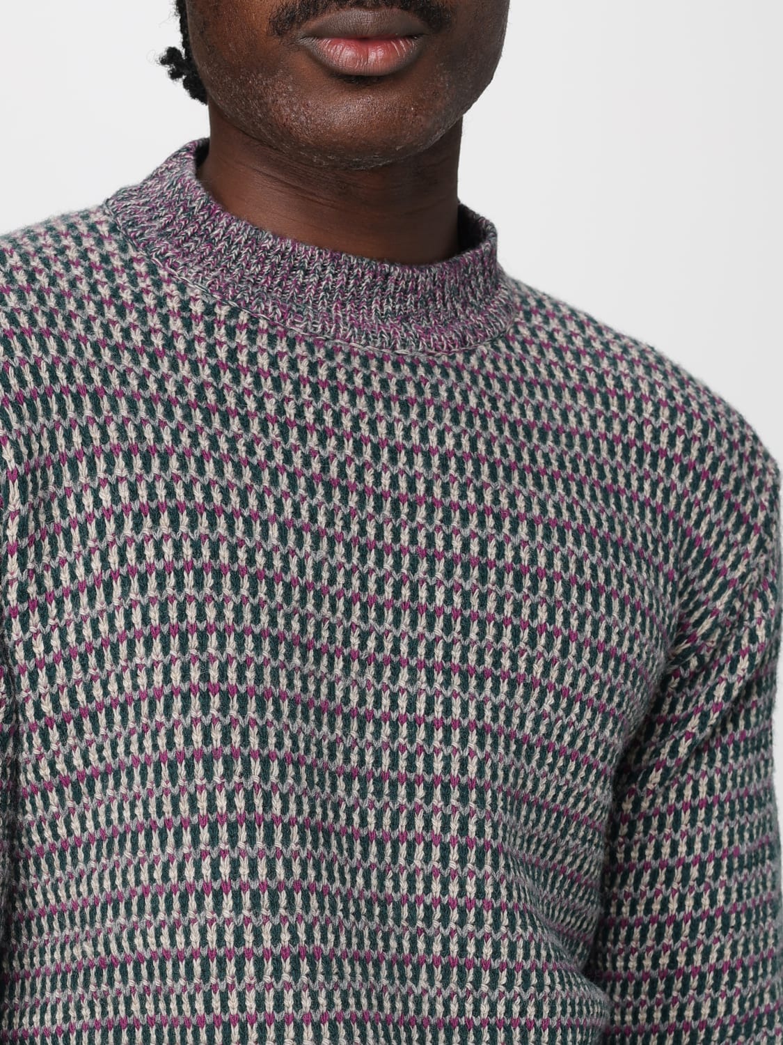 ZANONE 毛衣: 毛衣 男士 Zanone, 印花/多色 - Img 3