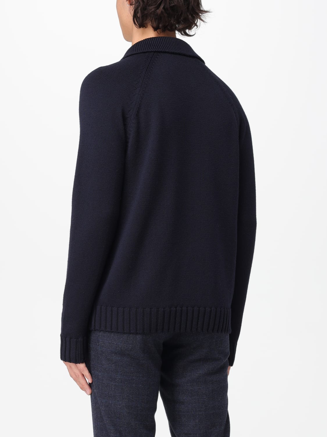 ZANONE POLO SHIRT: Sweater men Zanone, Blue - Img 2