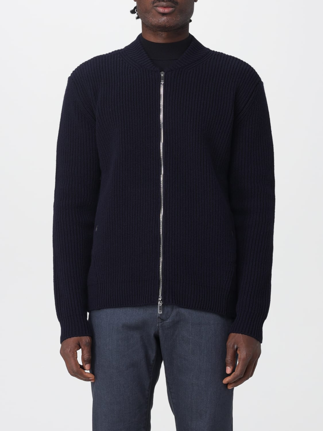 ZANONE SWEATER: Jacket men Zanone, Blue - Img 1