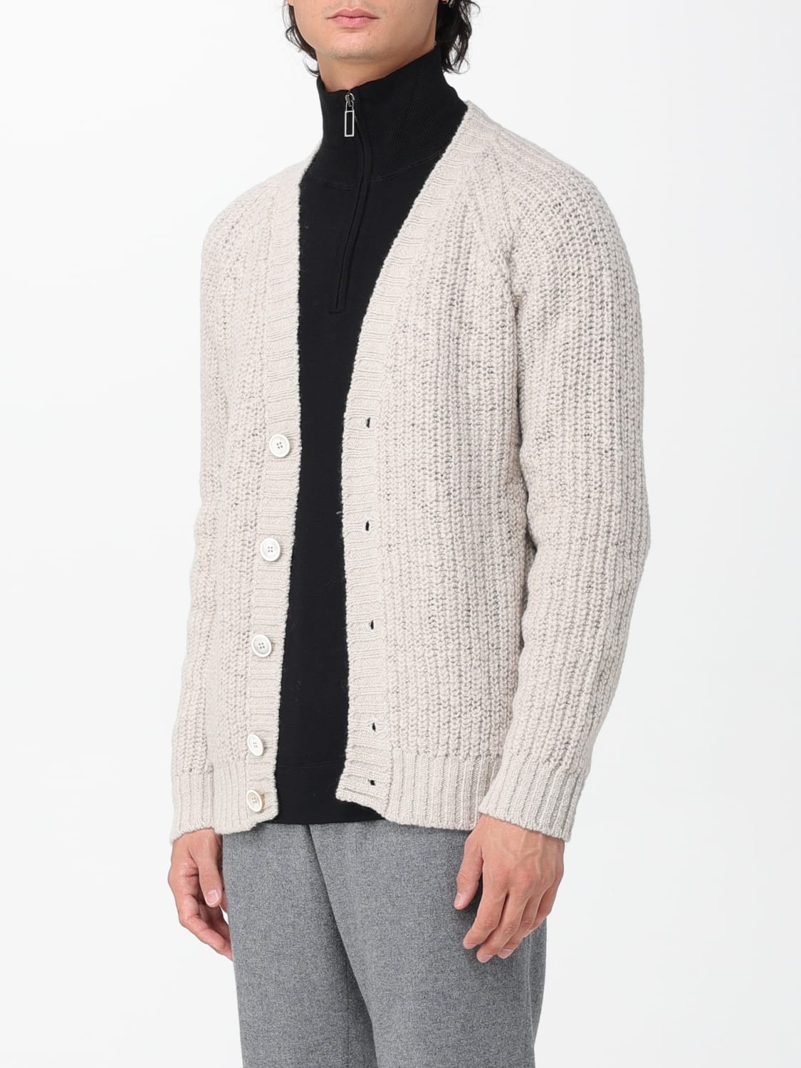ZANONE SWEATER: Cardigan men Zanone, White - Img 3