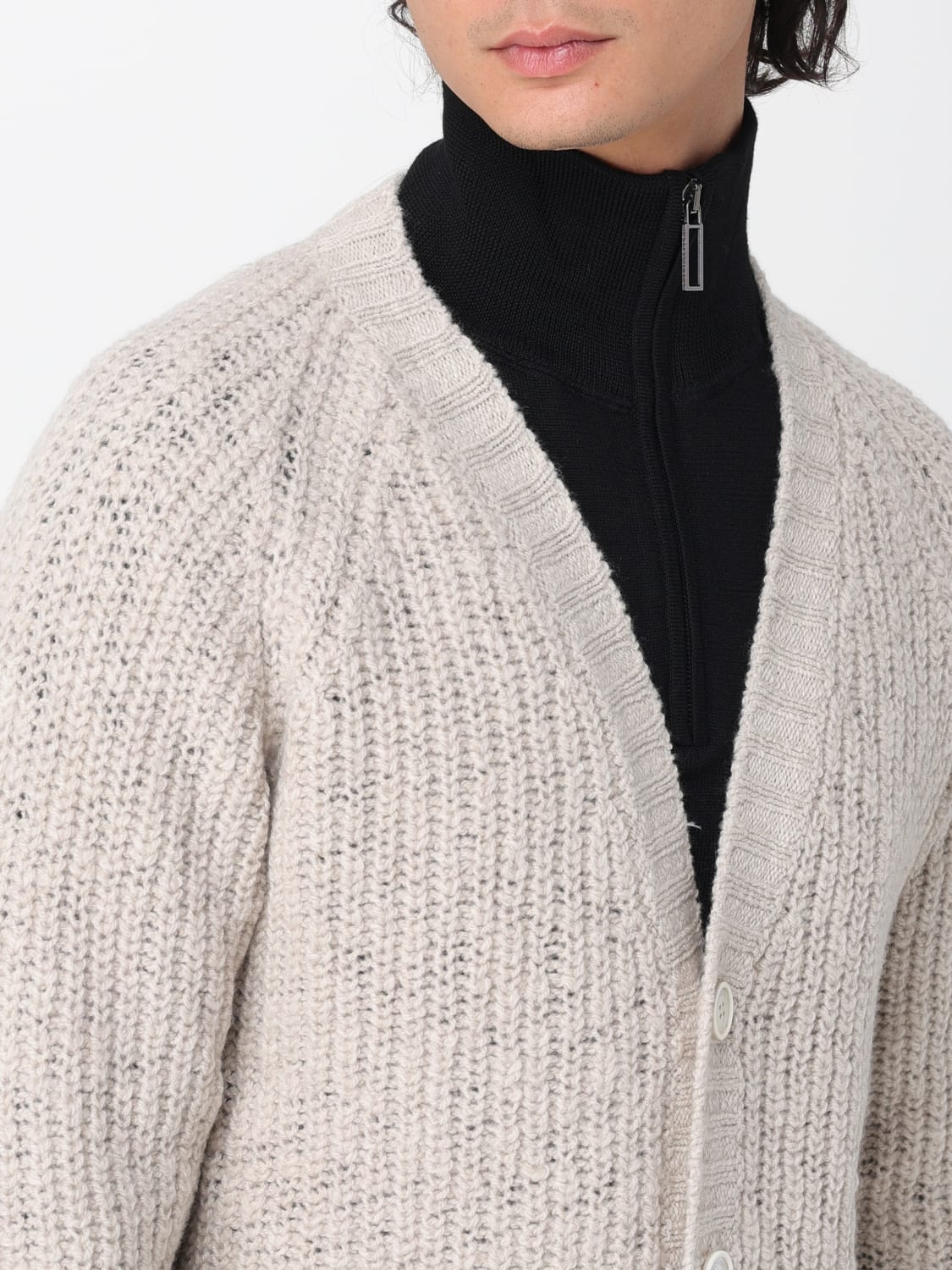 ZANONE SWEATER: Cardigan men Zanone, White - Img 4