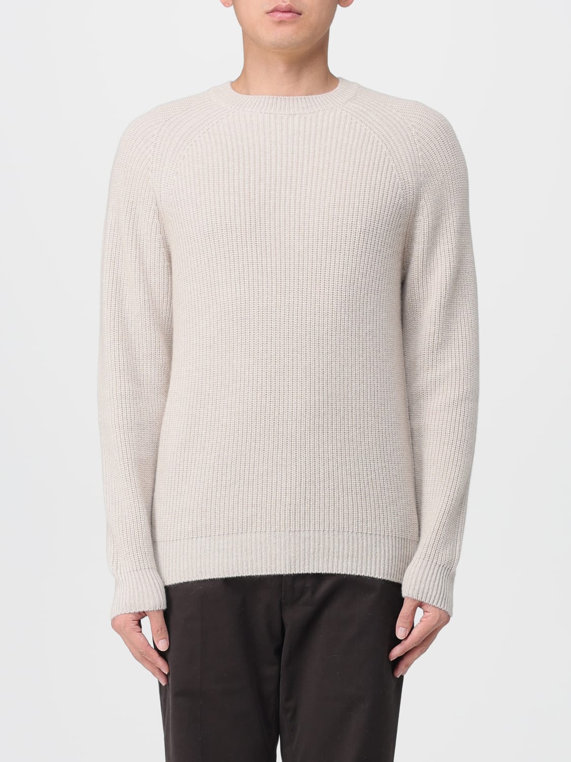 ZANONE SWEATER: Sweater men Zanone, Beige - Img 1