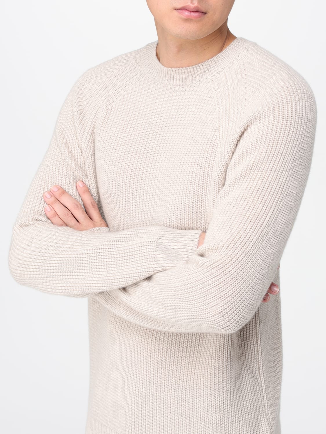 ZANONE SWEATER: Sweater men Zanone, Beige - Img 3