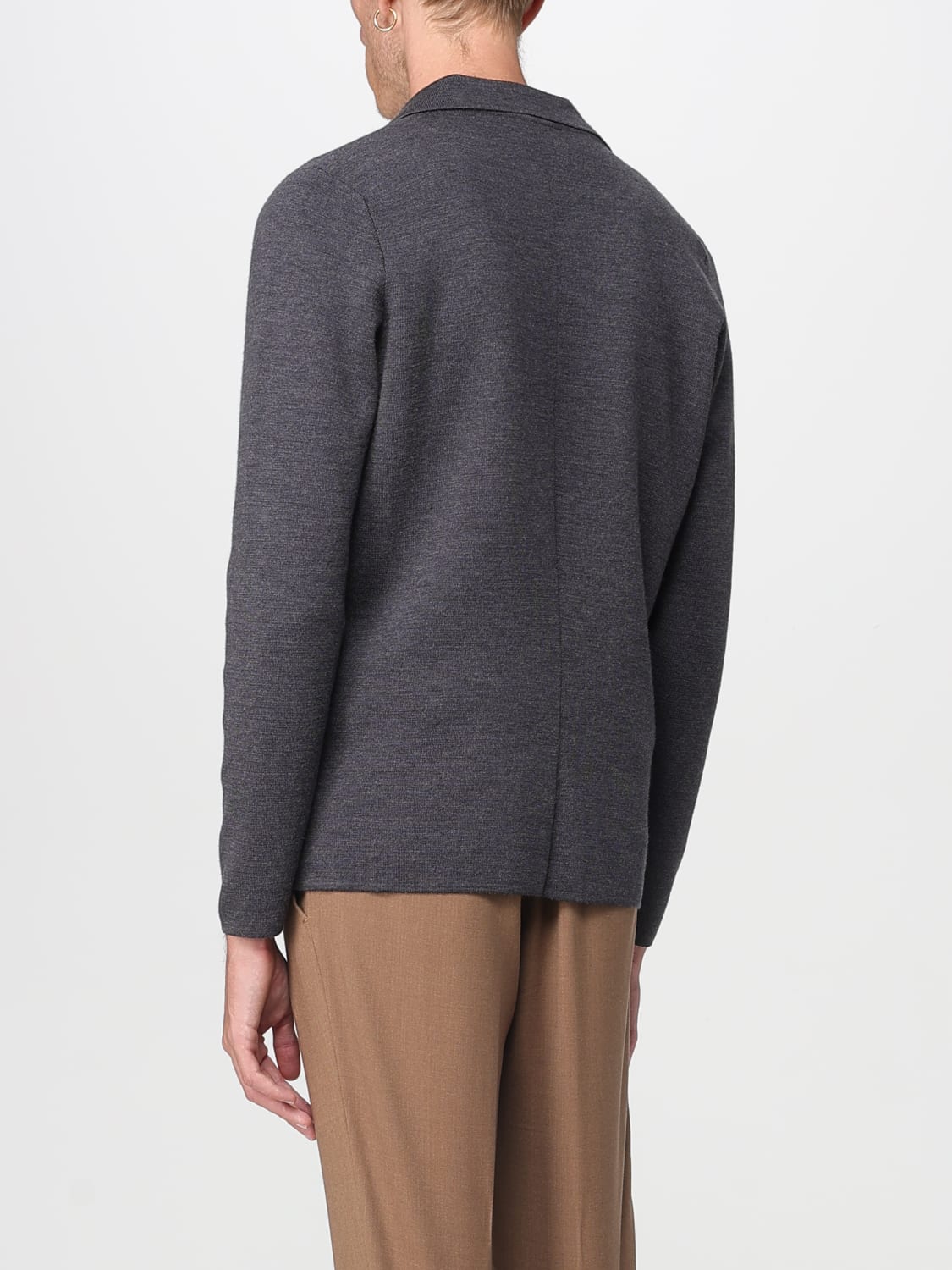 ZANONE GIACCA: Blazer Zanone in lana vergine , Bianco - Img 2