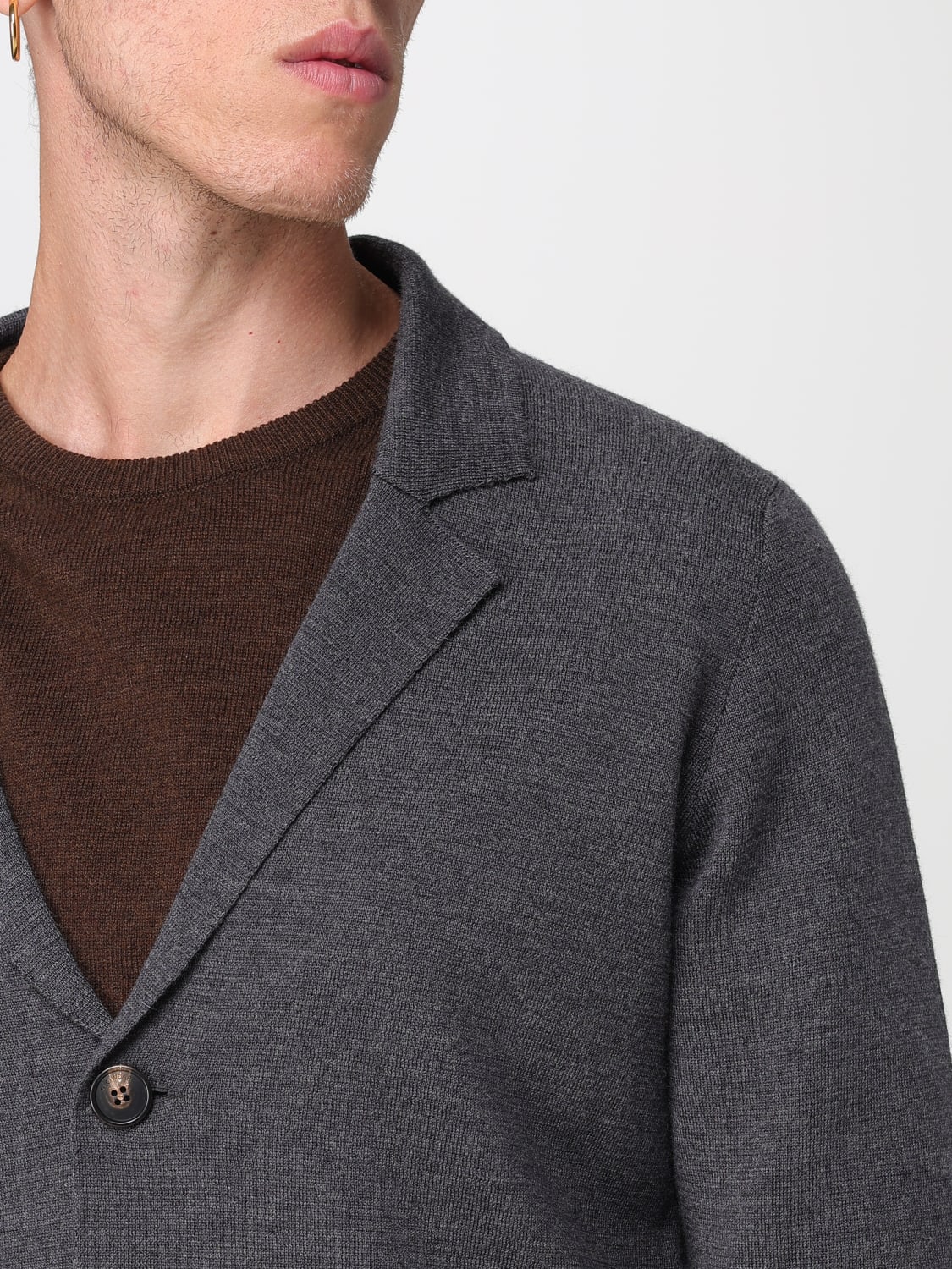 ZANONE GIACCA: Blazer Zanone in lana vergine , Bianco - Img 4