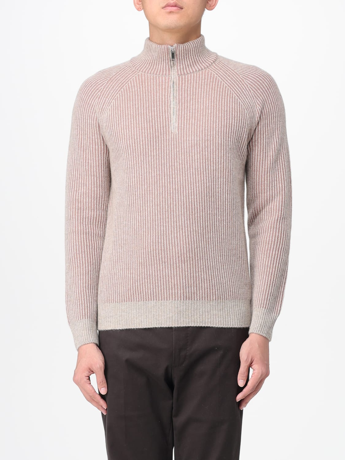 ZANONE SWEATER: Sweater men Zanone, Pink - Img 1