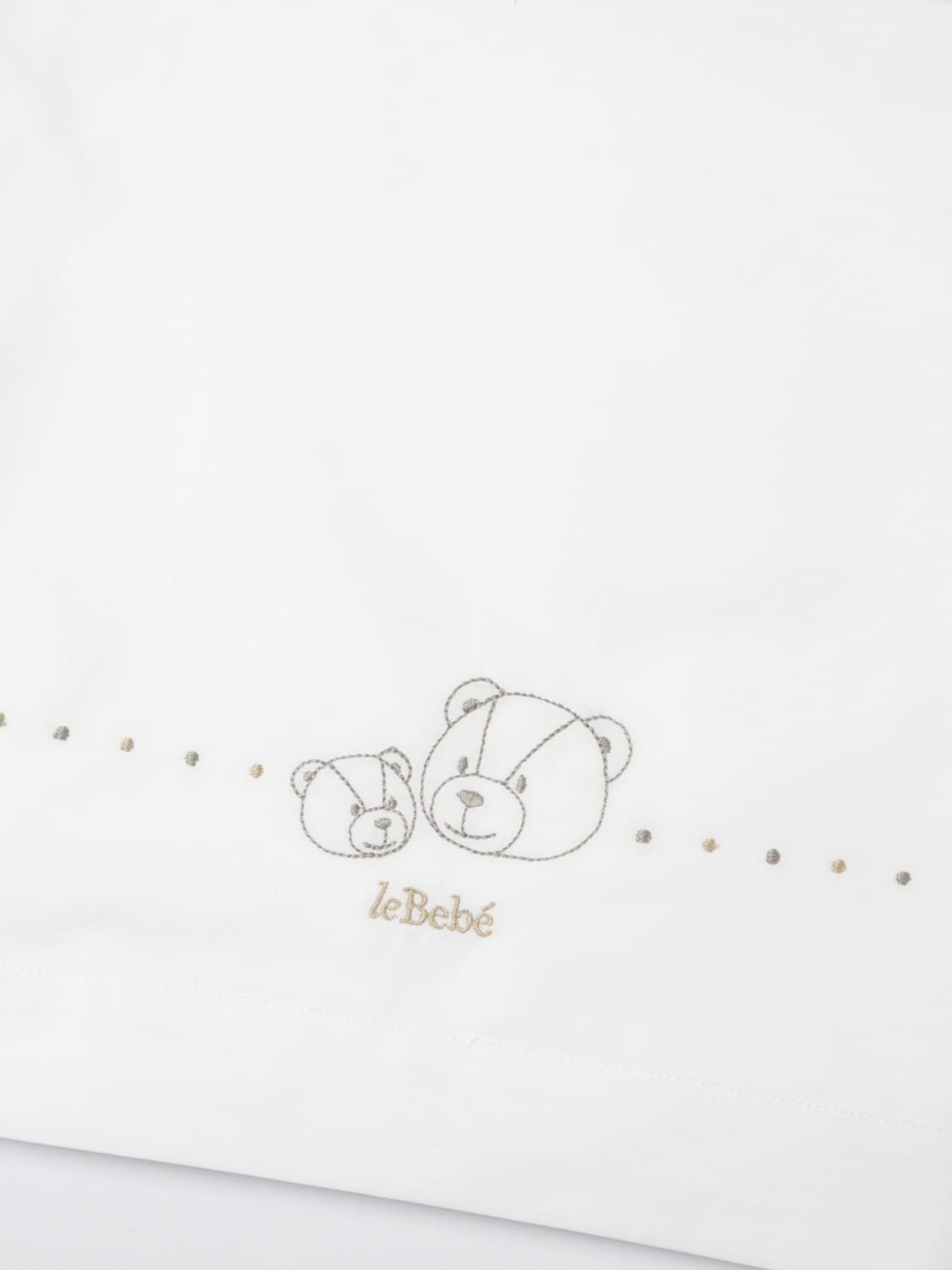 LE BEBE' SHEET: Sheets kids Le Bebe', White - Img 2