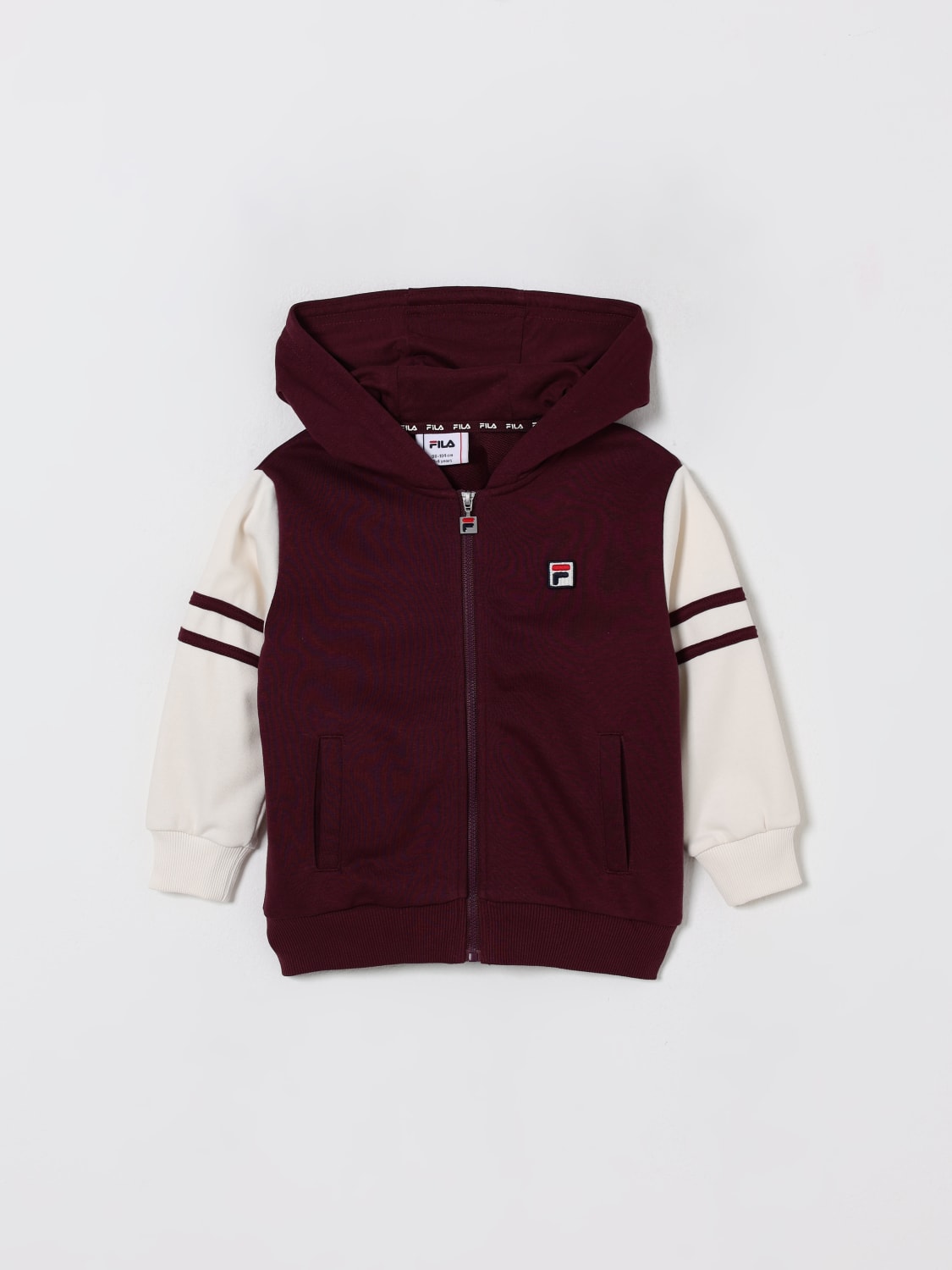 FILA SWEATER: Sweater kids Fila, Plum - Img 1