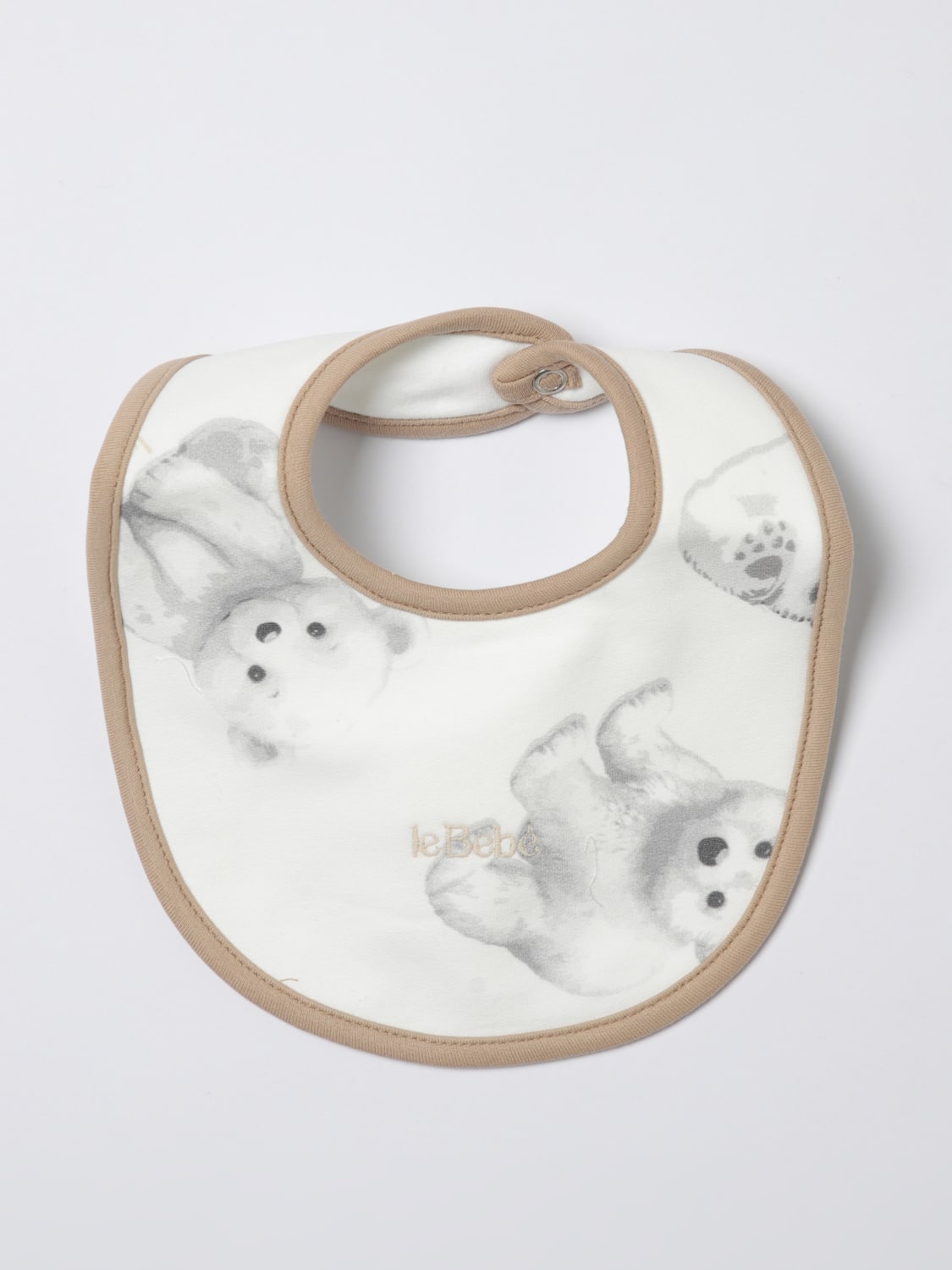 LE BEBE' BABERO: Baberos niño niños Le Bebe', Blanco - Img 1
