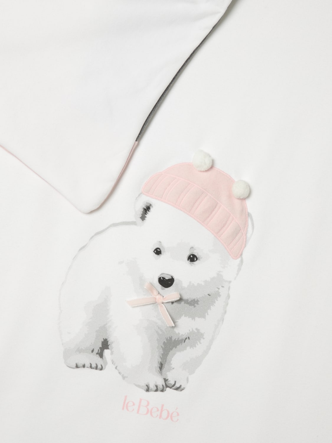 LE BEBE' MANTA: Manta niños Le Bebe', Blanco - Img 3