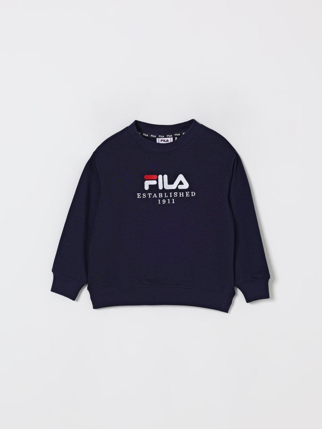 FILA SWEATER: Sweater kids Fila, Blue - Img 1