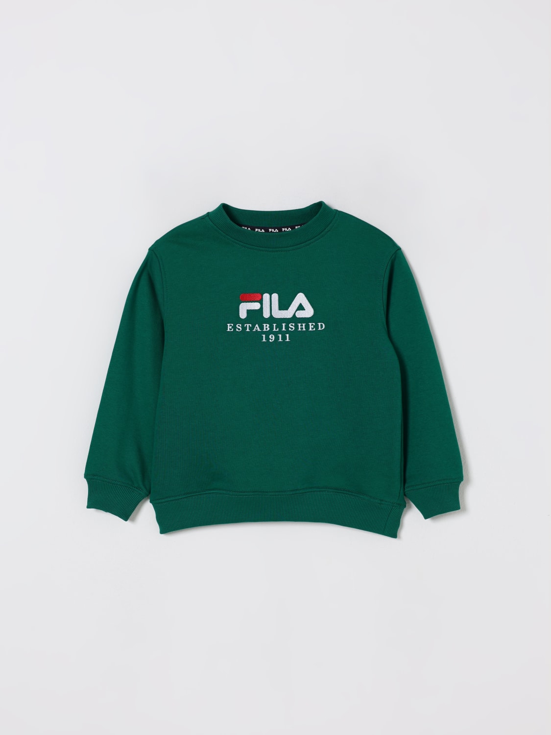 FILA SWEATER: Sweater kids Fila, Green - Img 1
