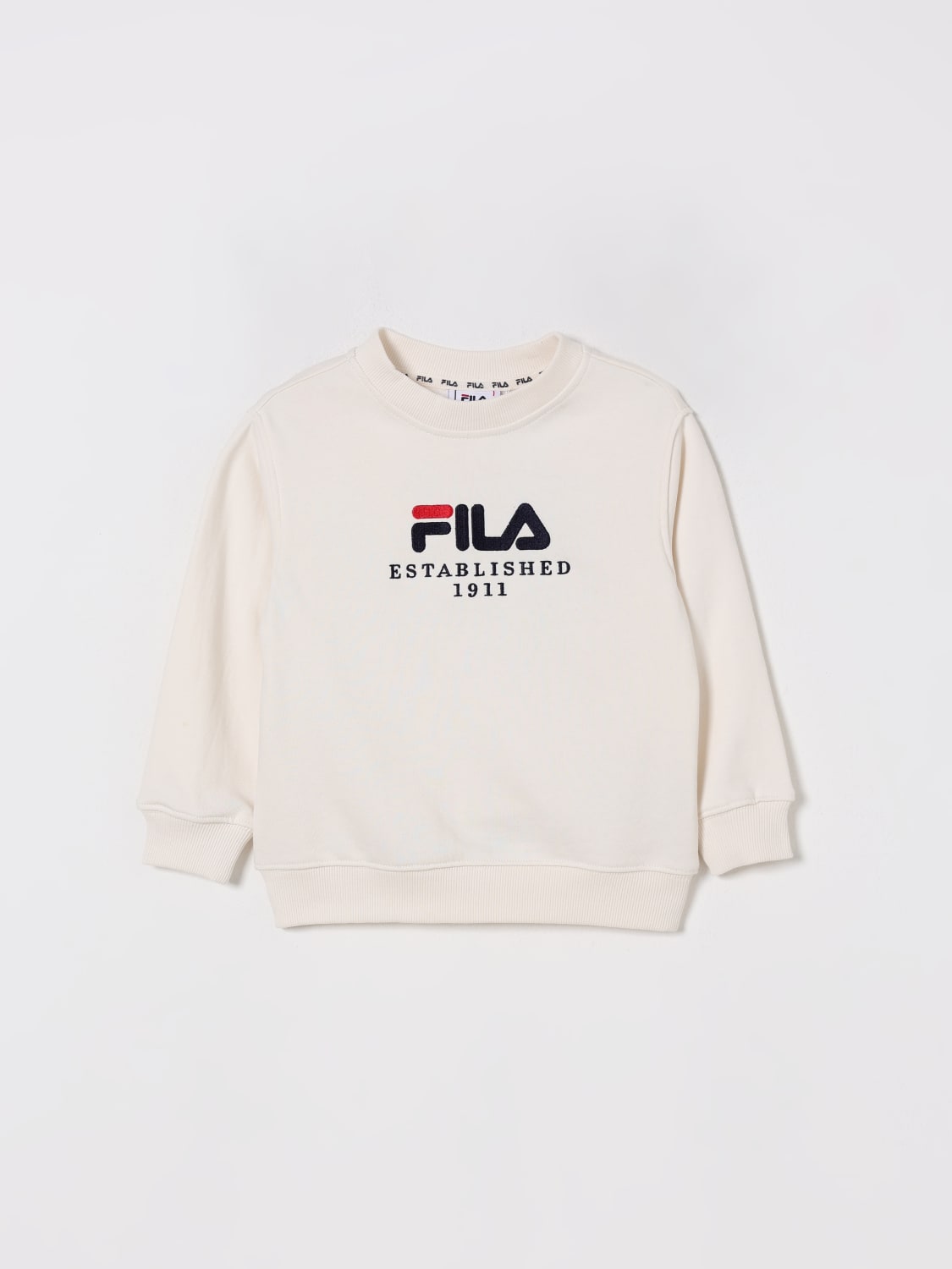 FILA SWEATER: Sweater kids Fila, Yellow Cream - Img 1