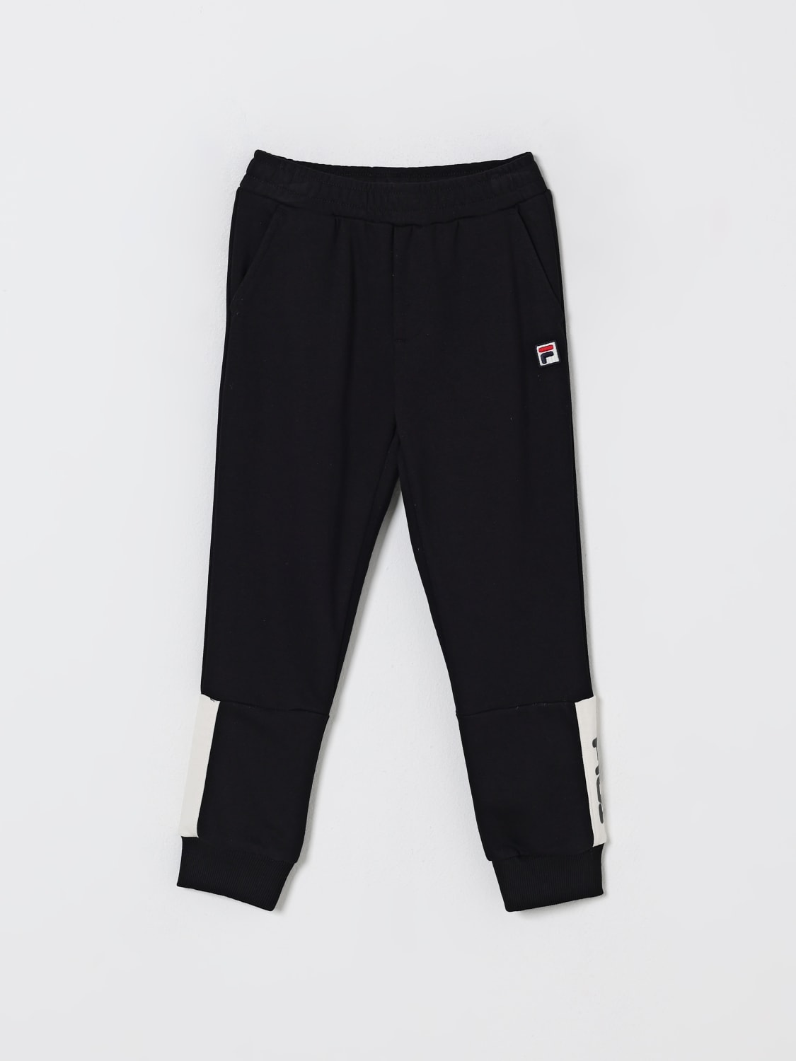 FILA PANTS: Pants kids Fila, Black - Img 1