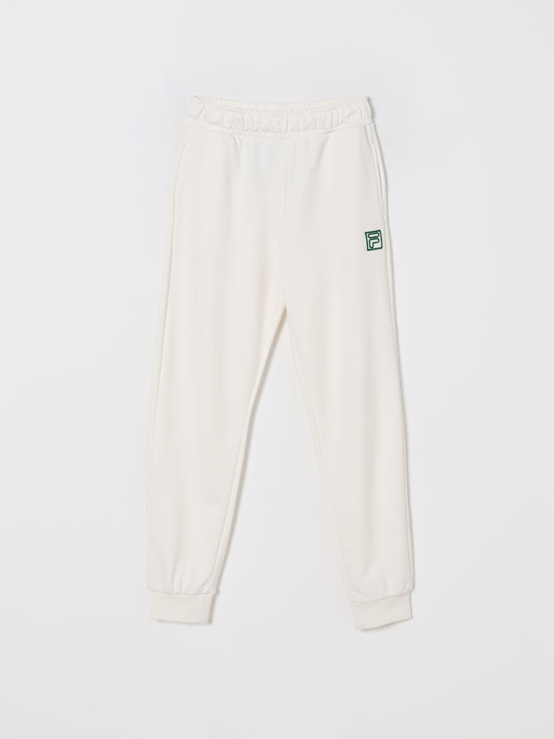 FILA PANTALONES: Pantalón niños Fila, Nata - Img 1