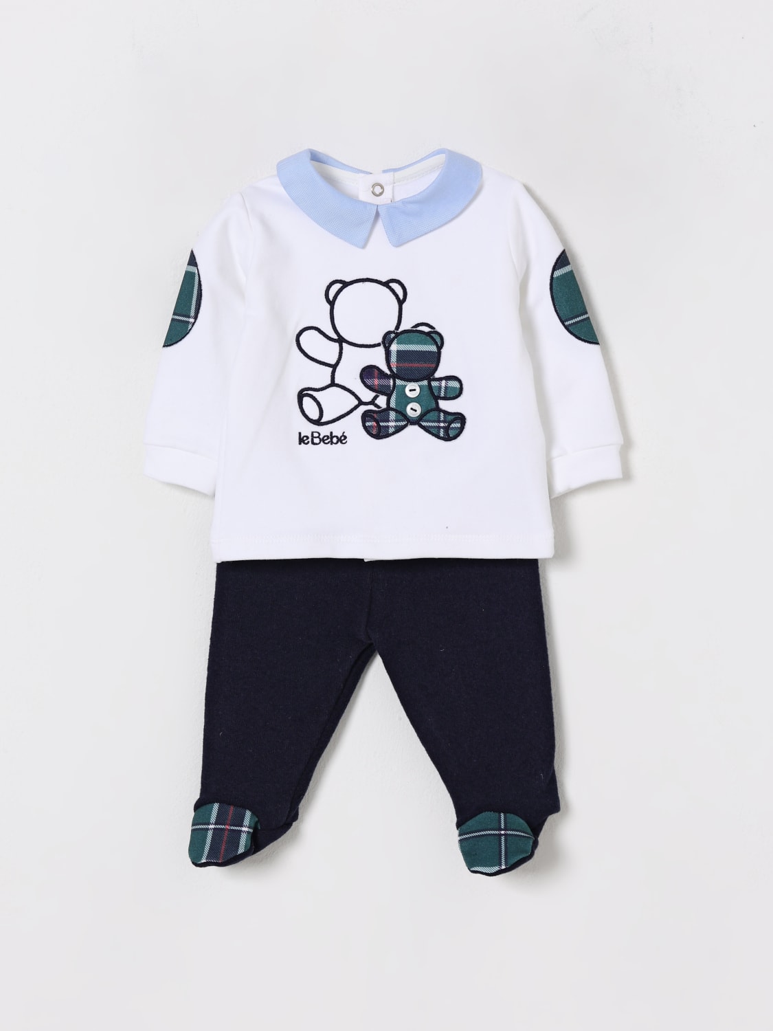 LE BEBE' JUMPSUIT: Jumpsuit kids Le Bebe', White - Img 1