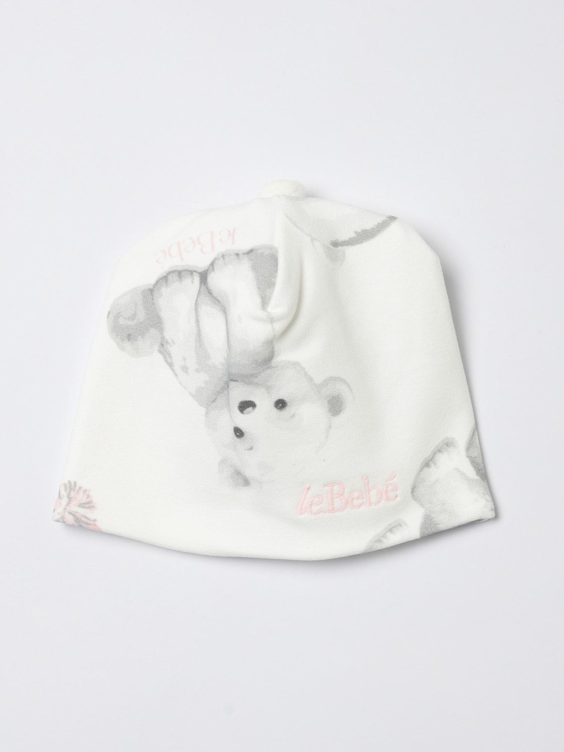 LE BEBE' HAT: Hat kids Le Bebe', White - Img 1