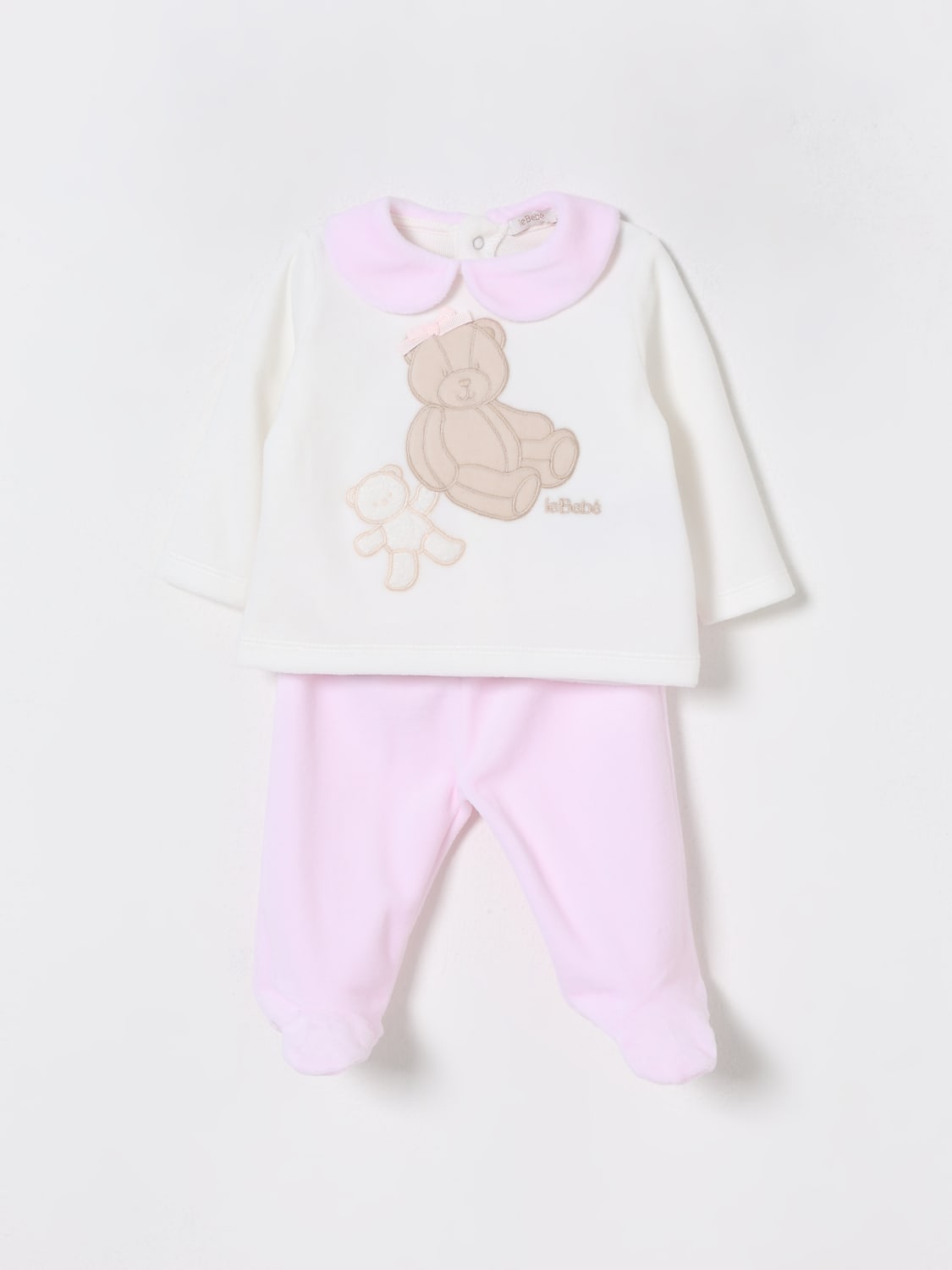 LE BEBE' JUMPSUIT: Co-ords kids Le Bebe', Yellow Cream - Img 1