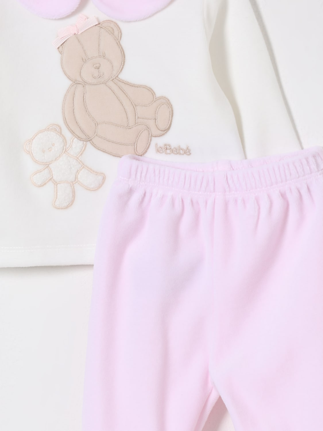 LE BEBE' JUMPSUIT: Co-ords kids Le Bebe', Yellow Cream - Img 3