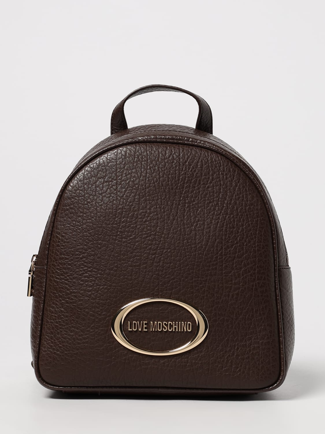LOVE MOSCHINO BACKPACK: Backpack woman Love Moschino, Brown - Img 1