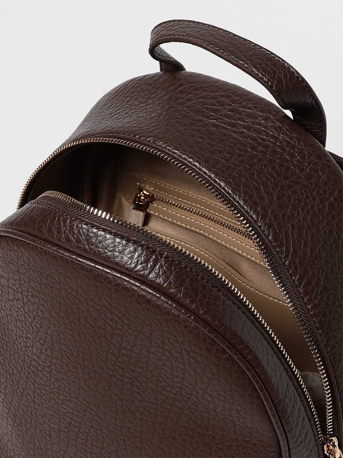 LOVE MOSCHINO BACKPACK: Backpack woman Love Moschino, Brown - Img 4