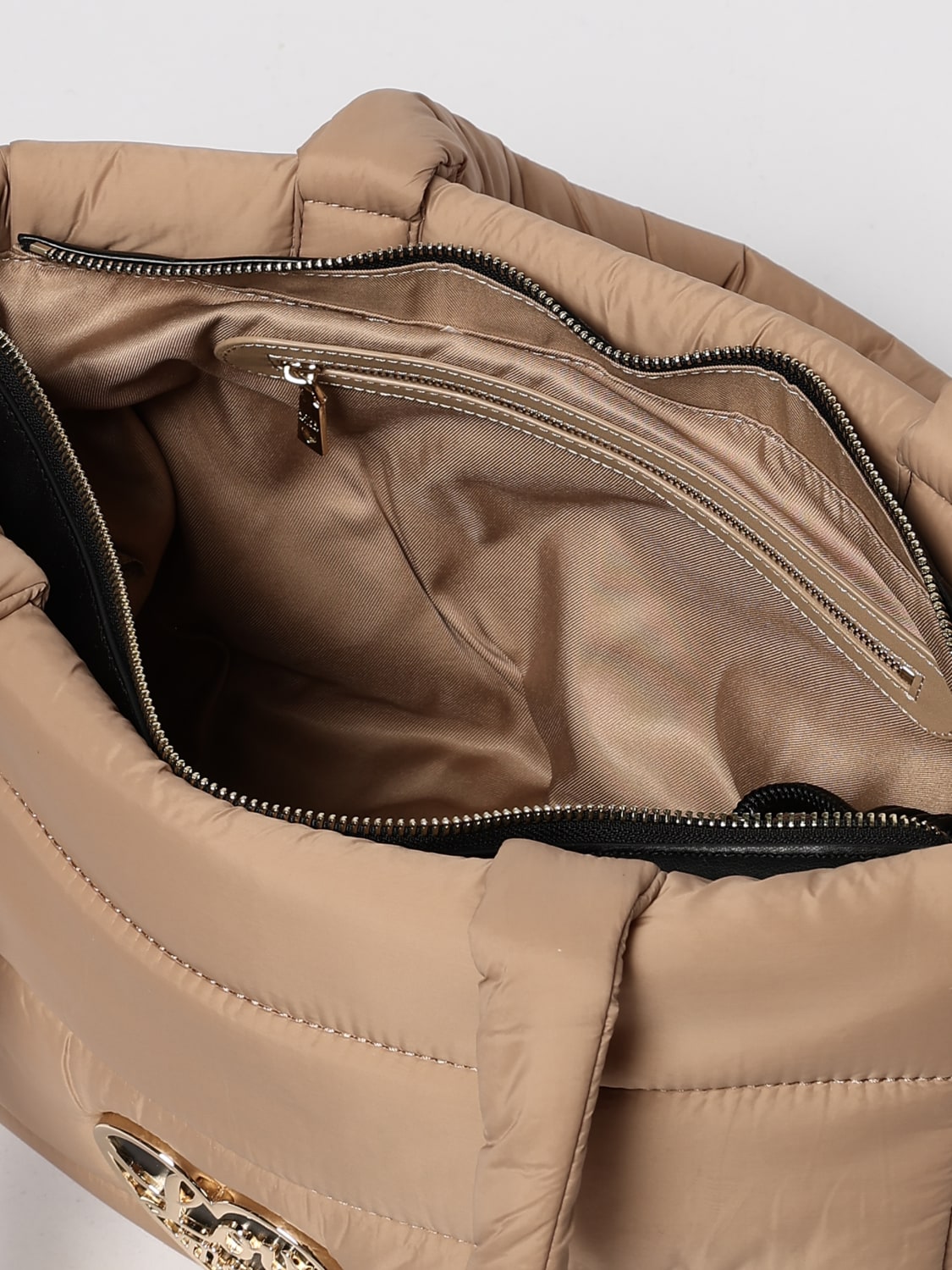 LOVE MOSCHINO SAC PORTÉ ÉPAULE: Sac porté main femme Love Moschino, Beige - Img 3