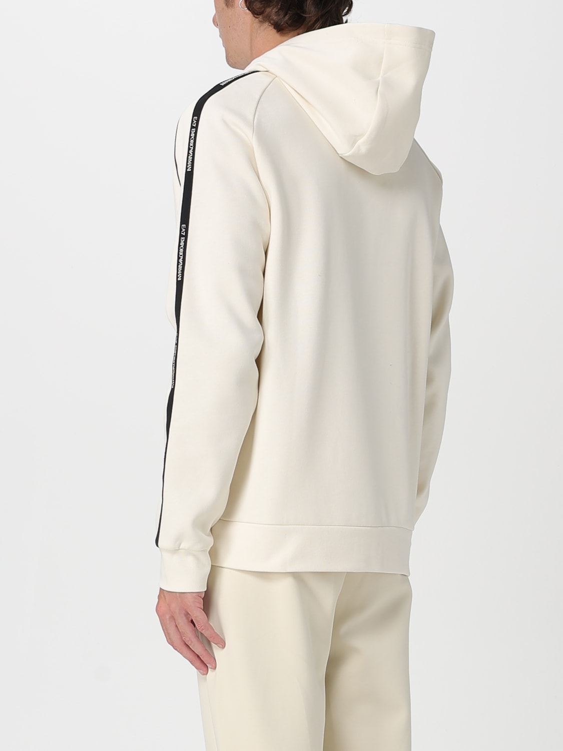 EA7 SWEATSHIRT: Sweatshirt men Ea7, Yellow Cream - Img 2
