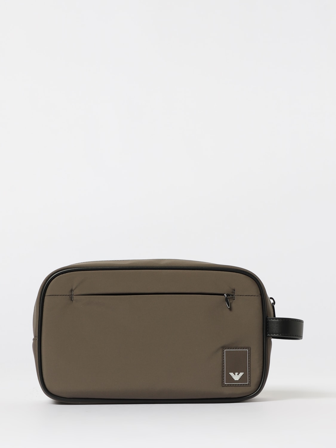 EMPORIO ARMANI BEAUTY ACCESSORIES: Pocket square men Emporio Armani, Mud - Img 1