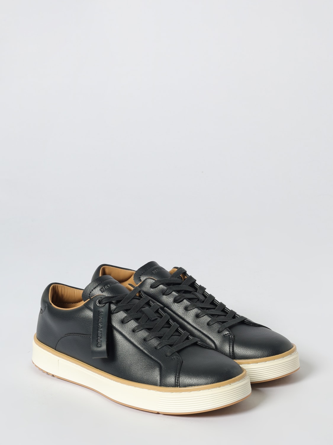 EMPORIO ARMANI SNEAKERS: Sneakers men Emporio Armani, Blue - Img 2