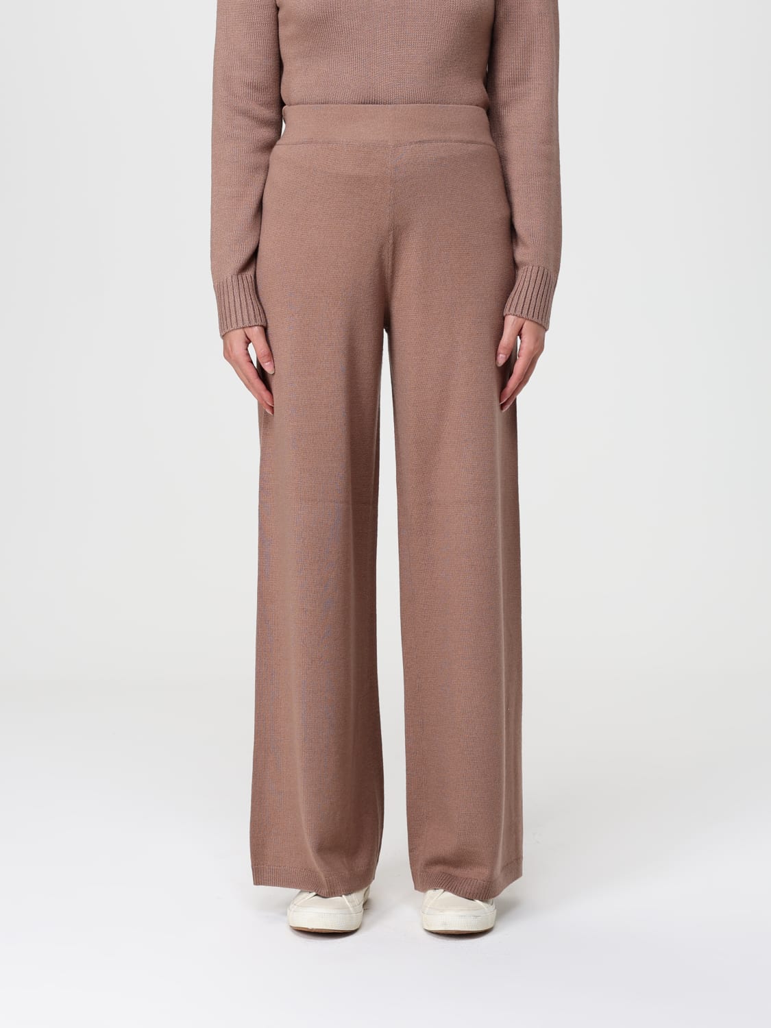 EA7 PANTS: Pants woman Ea7, Brown - Img 1