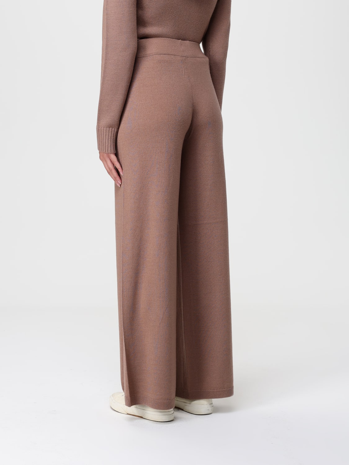 EA7 PANTS: Pants woman Ea7, Brown - Img 3