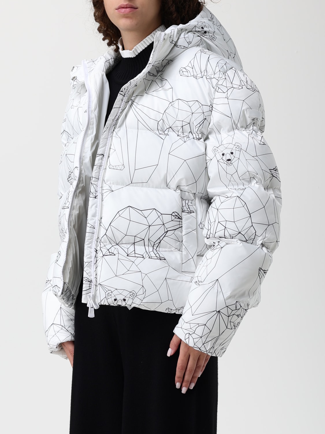 EA7 JACKET: Jacket woman Ea7, White - Img 3