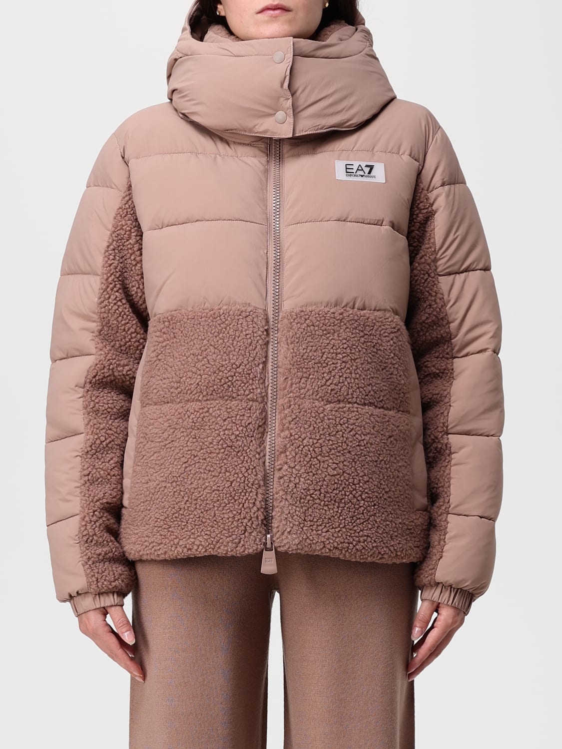 EA7 JACKET: Jacket woman Ea7, Pink - Img 1