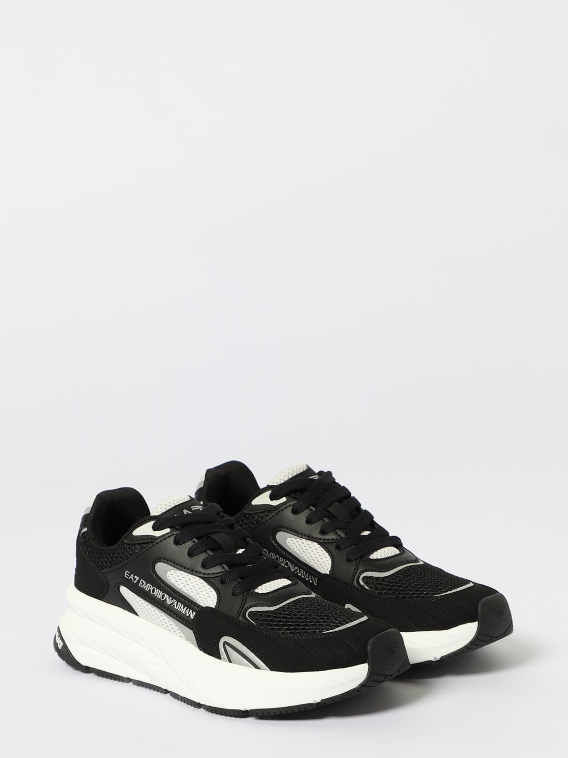 EA7 SNEAKERS: Sneakers men Ea7, Black - Img 2