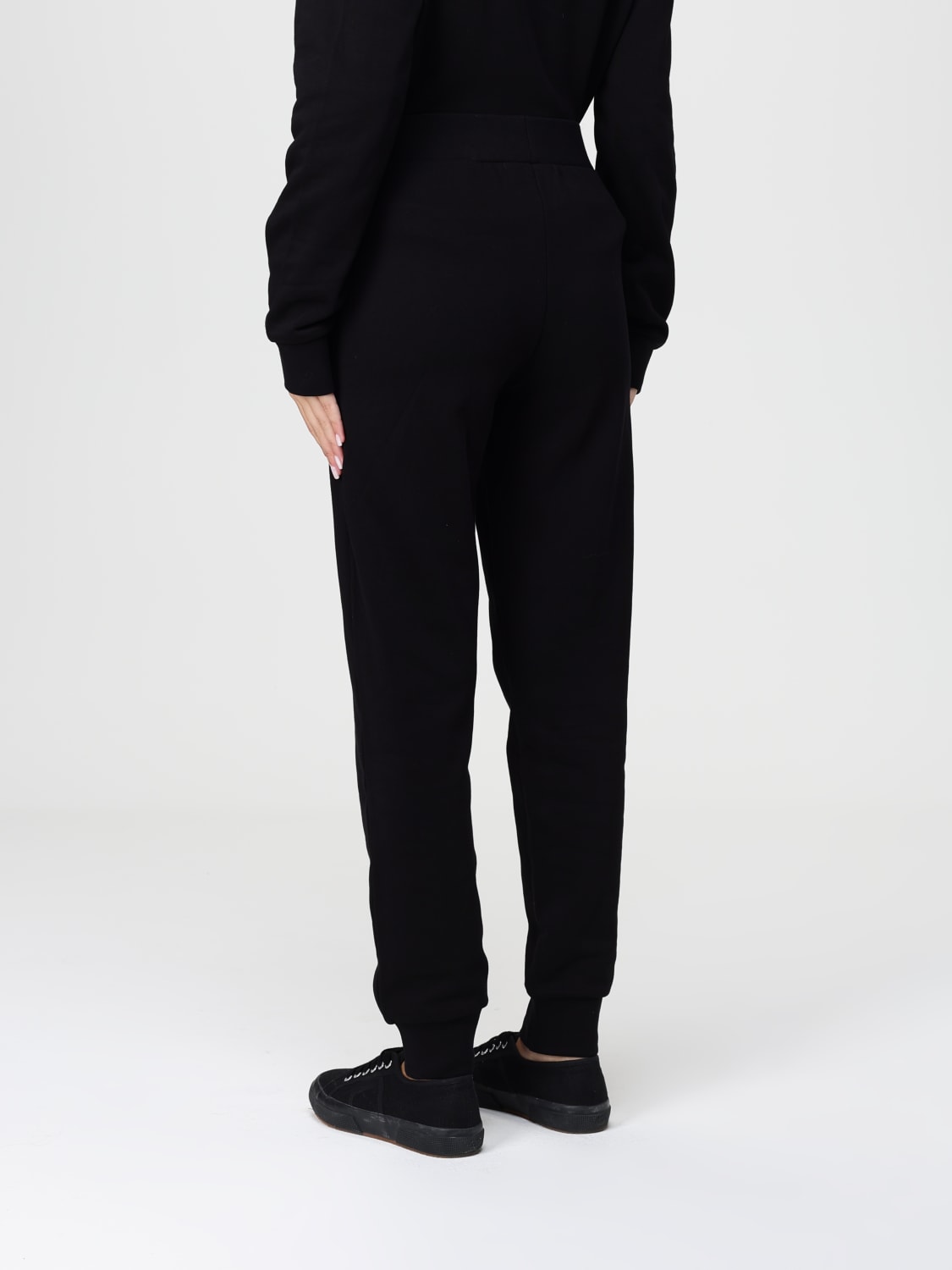 EA7 PANTALONI: Pantalone EA7 in misto cotone , Nero - Img 2