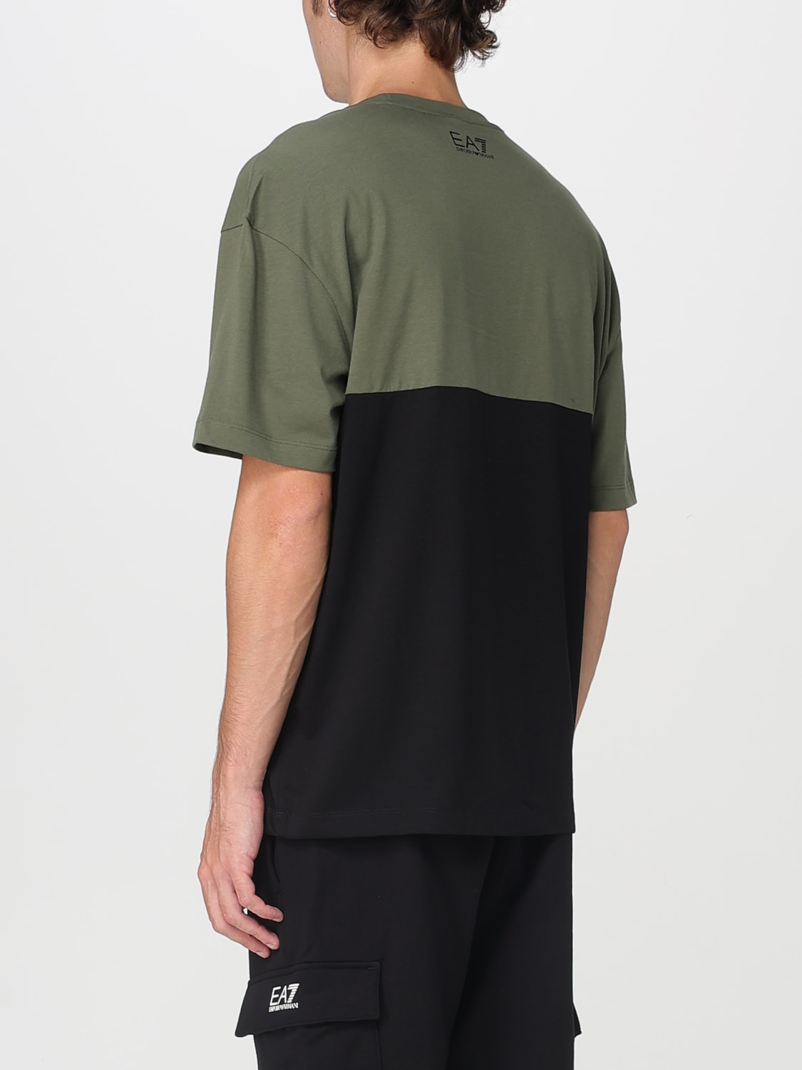 EA7 T-SHIRT: T-shirt men Ea7, Grey - Img 2